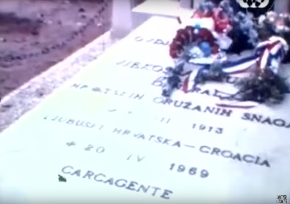 Grob Vjekoslava Luburića u Valenciji | Author: YouTube