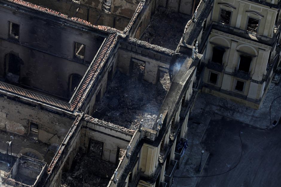 Požar u Nacionalnom muzeju u Brazilu, Rio de Janeiro | Author: RICARDO MORAES/REUTERS/PIXSELL