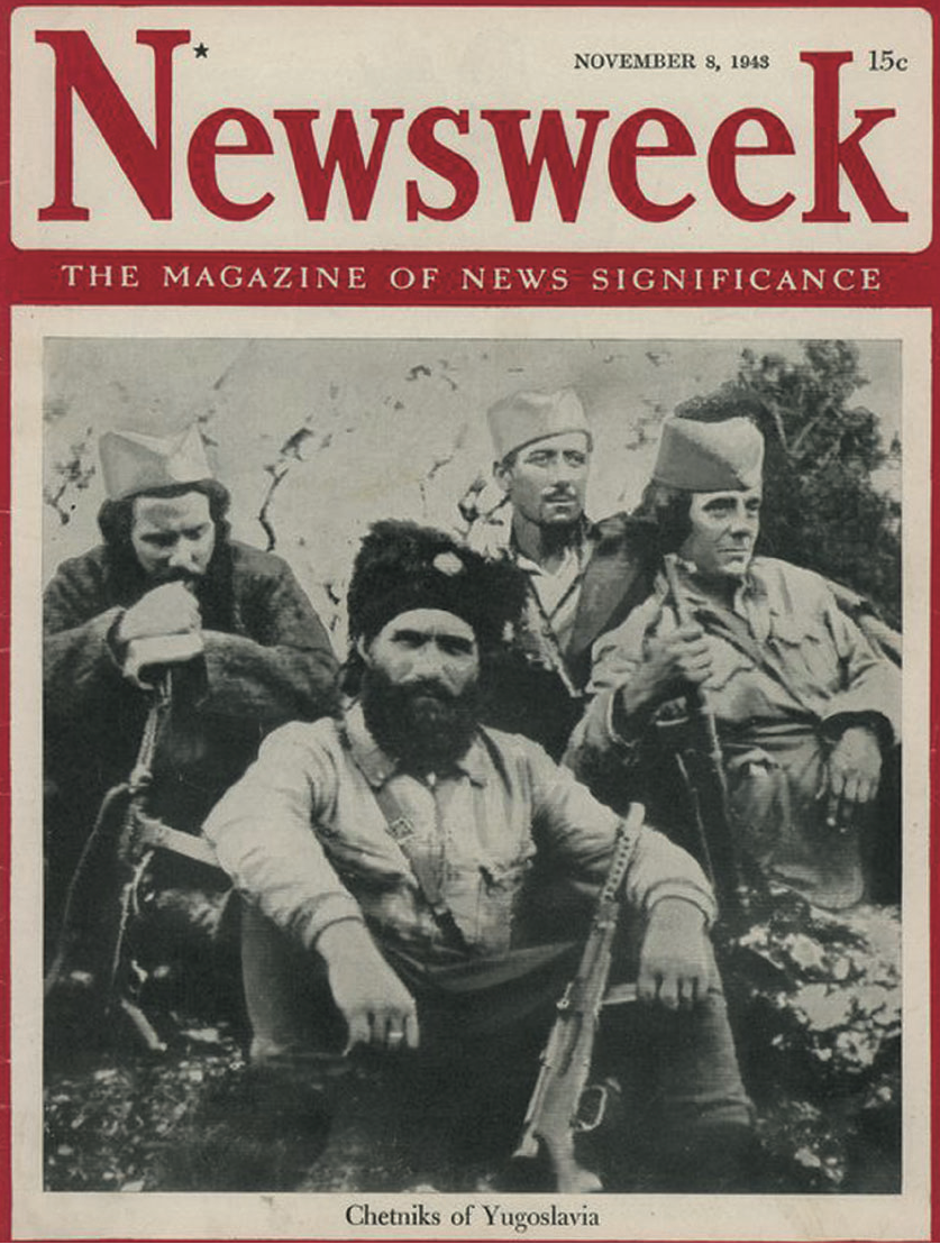 Naslovnica Newsweeka iz 1943. s četnicima | Author: screenshot/youtube