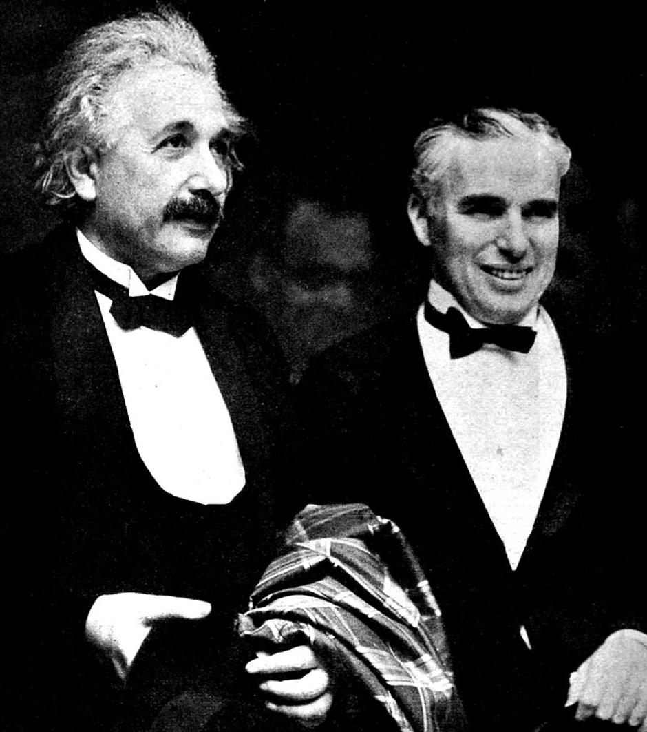 Albert Einstein i Charlie Chaplin | Author: Wikipedia