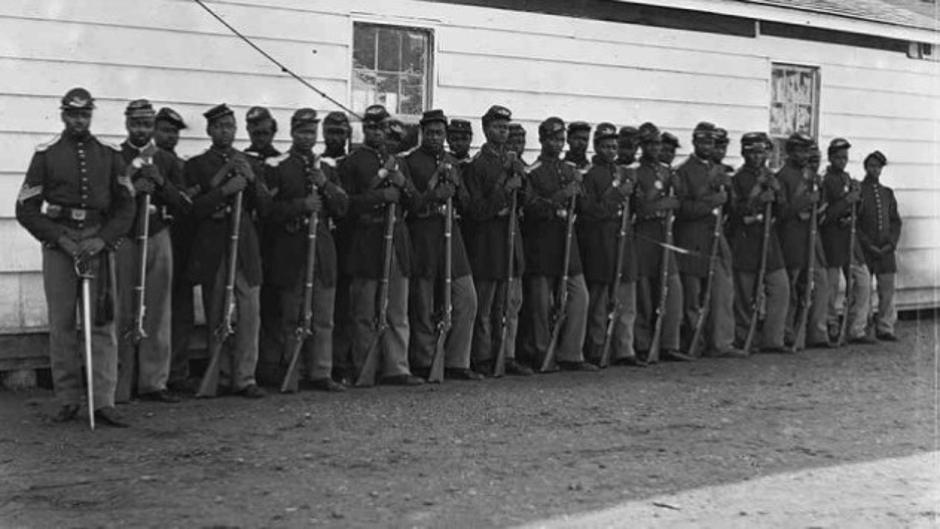 "36. obojena pukovnija" u Američkom građanskom ratu | Author: public domain