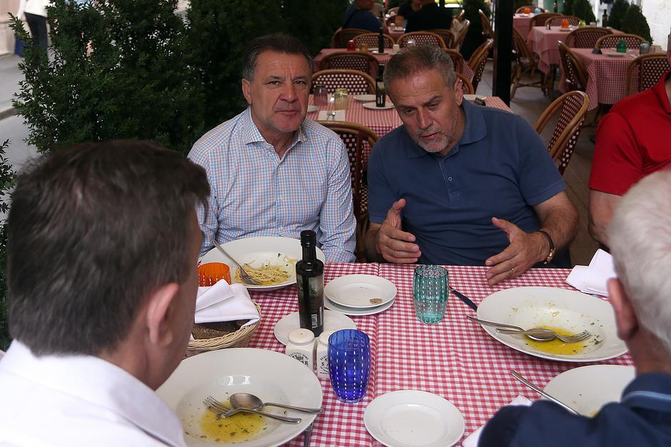 Zdravko Mamić i Milan Bandić na ručku u restoranu Carpaccio | Author: Goran Stanzl (PIXSELL)