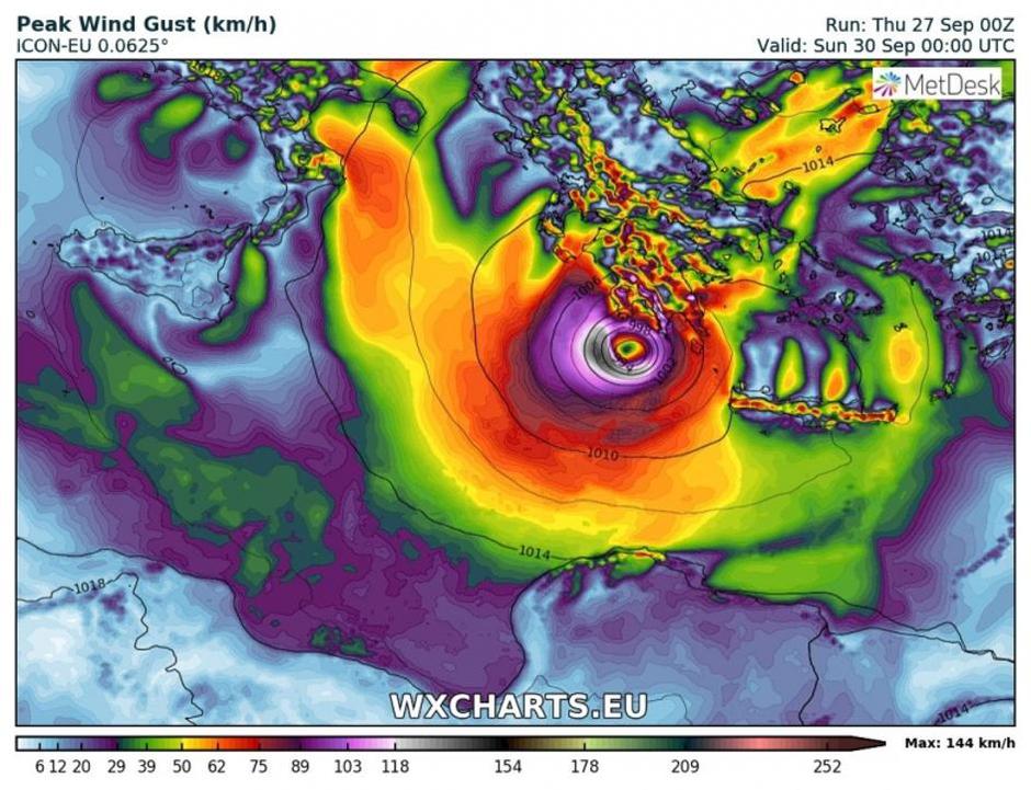 Mediteranski uragan | Author: Severe Weather Europe
