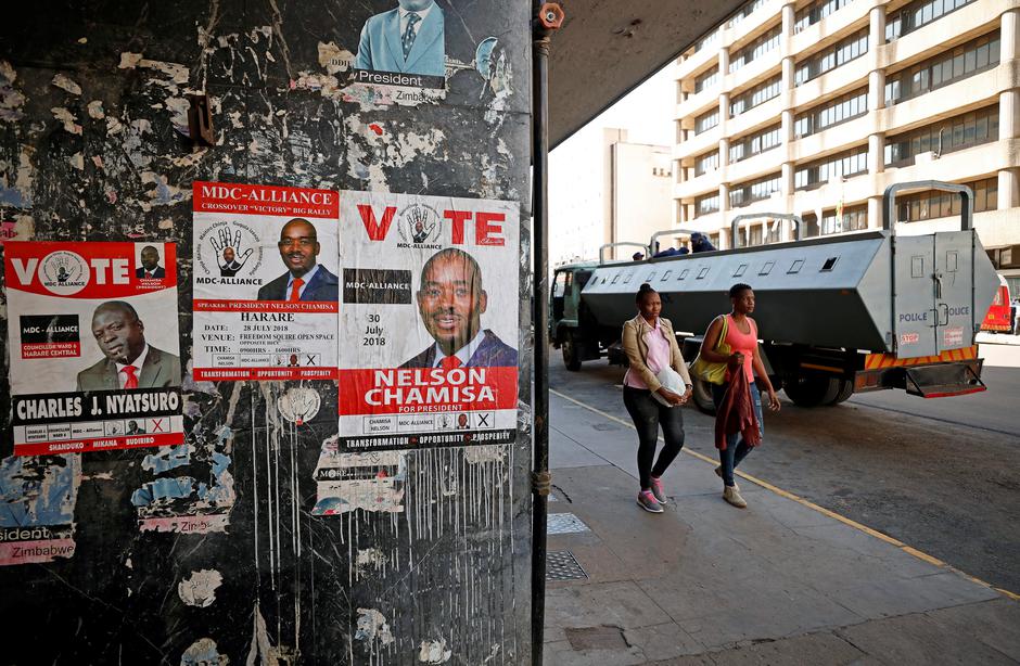 Neredi nakon izbora u Harareu | Author: Reuters