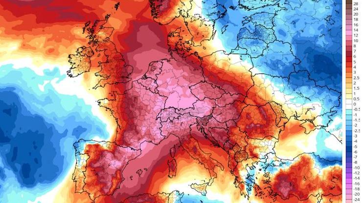 Prognoza za toplinski val lipanj/ srpanj 2019.