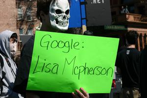 Prosvjed zbog smrti Lise McPherson