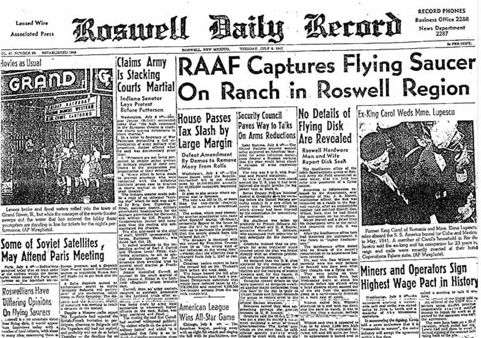 Roswell Daily Record | Author: public domain