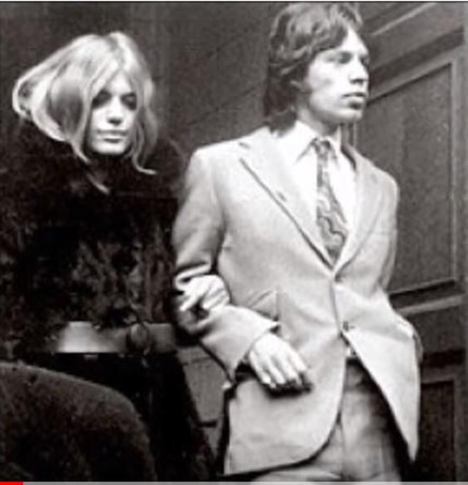 Marianne Faithfull i Mick Jagger sredinom 60-ih | Author: YouTube screenshot