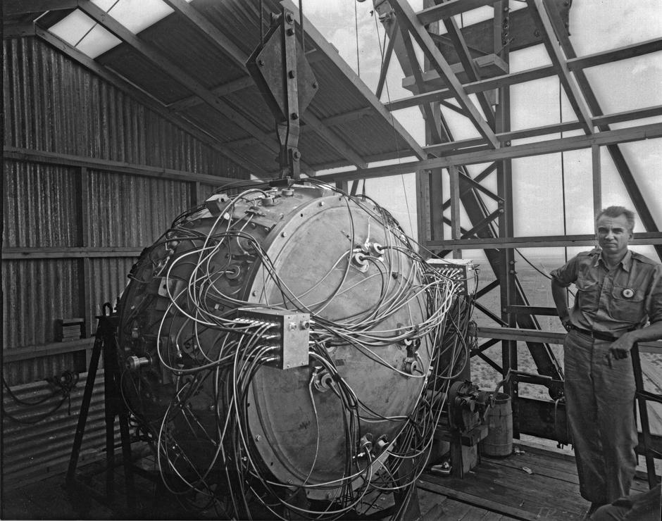 Trinity test, prva eksplozija atomske bombe | Author: public domain