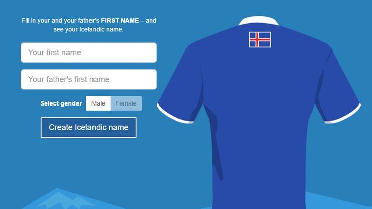 Island - aplikacija