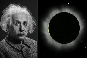 Albert Einstein i pomrčina Sunca iz 1919. kojom je dokazana Opća teorija
