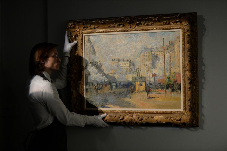 Claude Monet - Eksterijer stanice Saint-Lazare | Author: Kirsty O'Connor/Press Association/PIXSELL