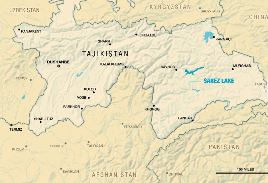 Jezero Sarez u Tadžikistanu | Author: Zoi Environment Network