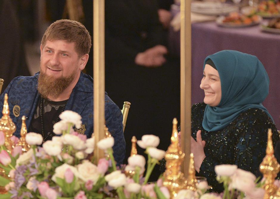 Ramzan Kadirov sa suprugom | Author: REUTERS