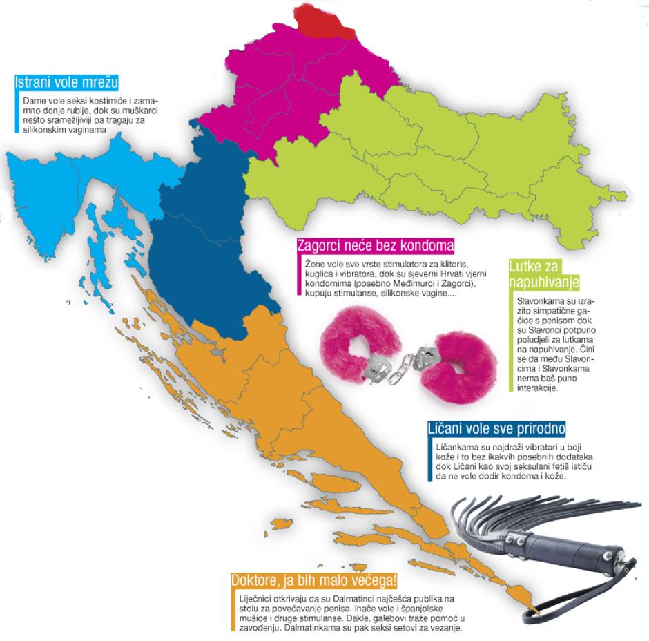 Seks karta Hrvatske | Author: Express
