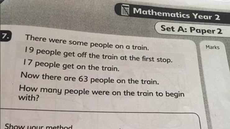 Matematički zadatak za djecu u drugom razredu