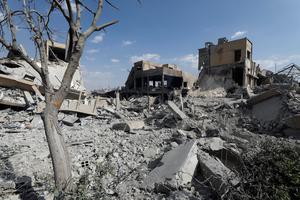 Uništeni istraživački centar u Damasku