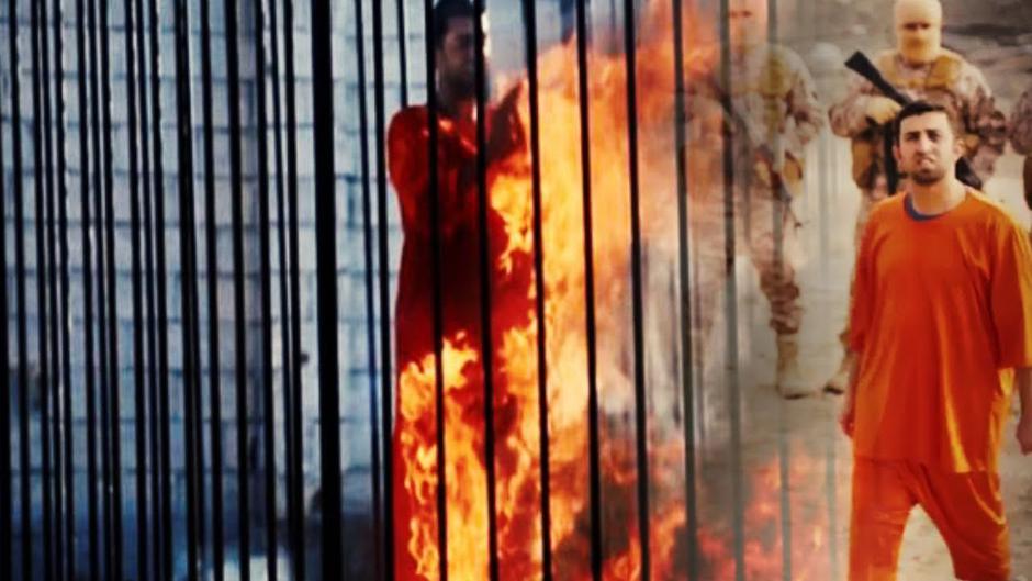 ISIL-ova egzekucija, Moaz al-Kasasbeh, 2015. | Author: YouTube