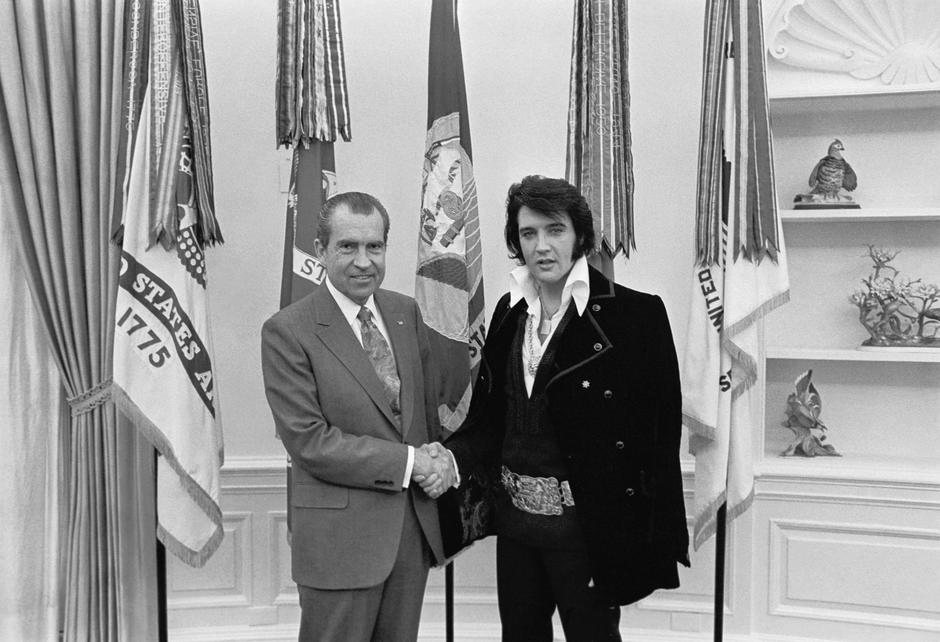 Elvis Presley i Richard Nixon | Author: White House Photographs