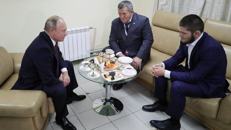 Khabib Nurmagomedov i Vladimir Putin