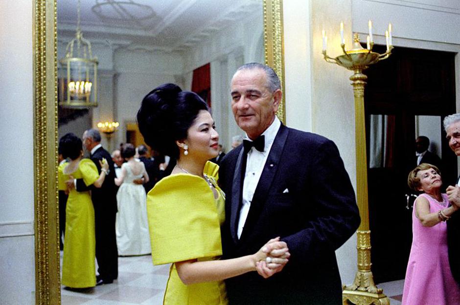Imelda Marcos i američki predsjednik Lyndon Johnson | Author: Wikimedia Commons