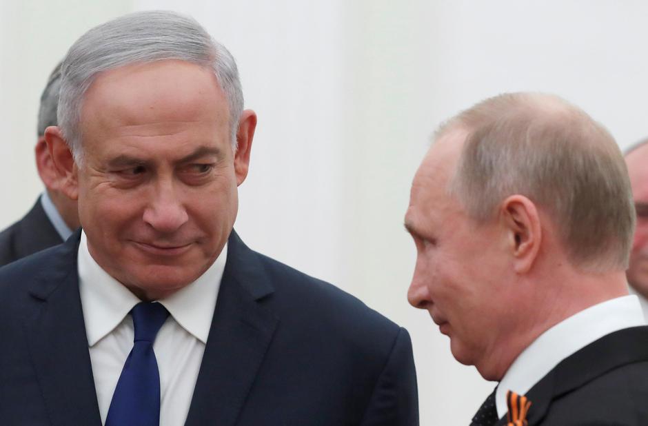 Benjamin Netanyahu, Vladimir Putin | Author: pool/REUTERS/PIXSELL