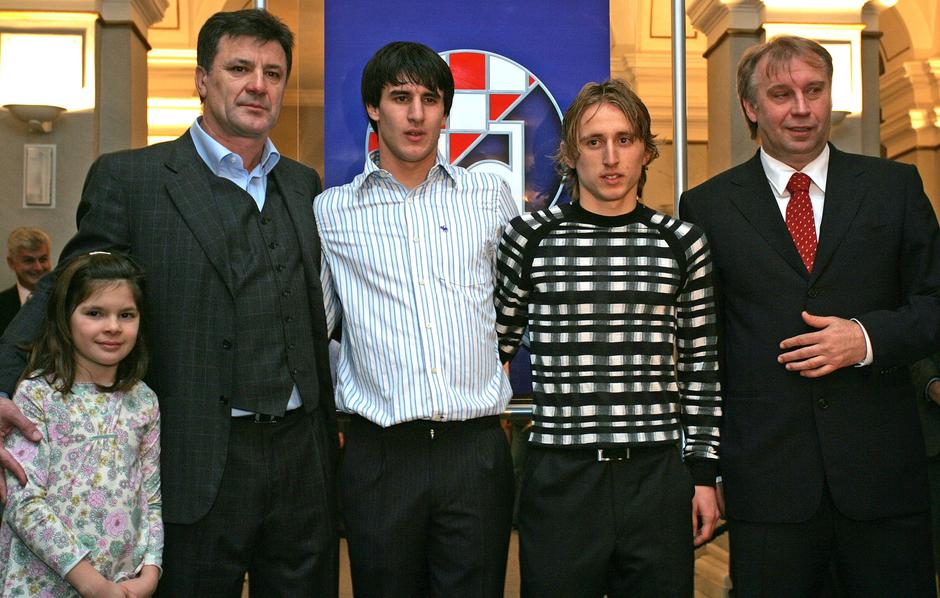 Zagreb: 11.12.2005., Luka Modrić potpisao za NK Dinamo | Author: Robert Anić (PIXSELL)