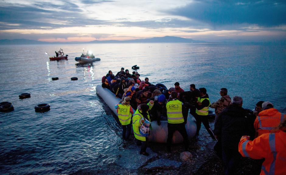 Izbjeglice na putu iz Turske u Grčku | Author: Kay Nietfeld/DPA/PIXSELL