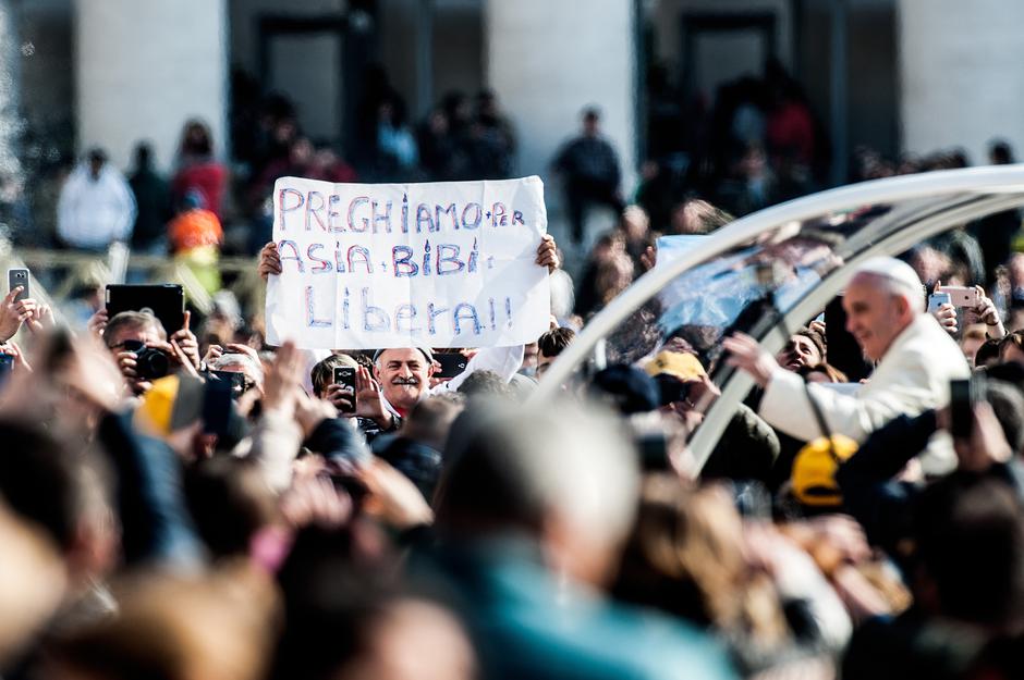 Prosvjedi u Vatikanu za oslobađanje Aisa Bibi | Author: ©M. MIGLIORATO/IPA/PIXSELL
