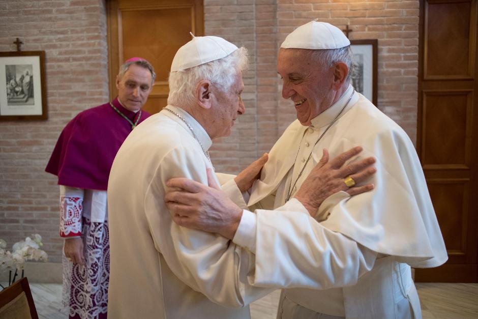 Papa Franjo i papa emeritus Benedikt XVI | Author: ©ServizioFotograficoOR/IPA/PIXSELL