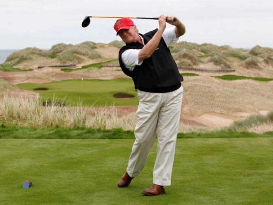 Donald Trump igra golf | Author: Reuters