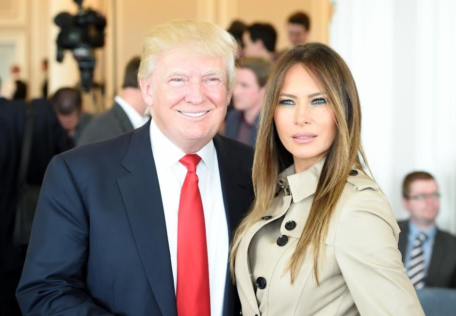 Donald i Melania Trump | Author: The Sun / News Syndication