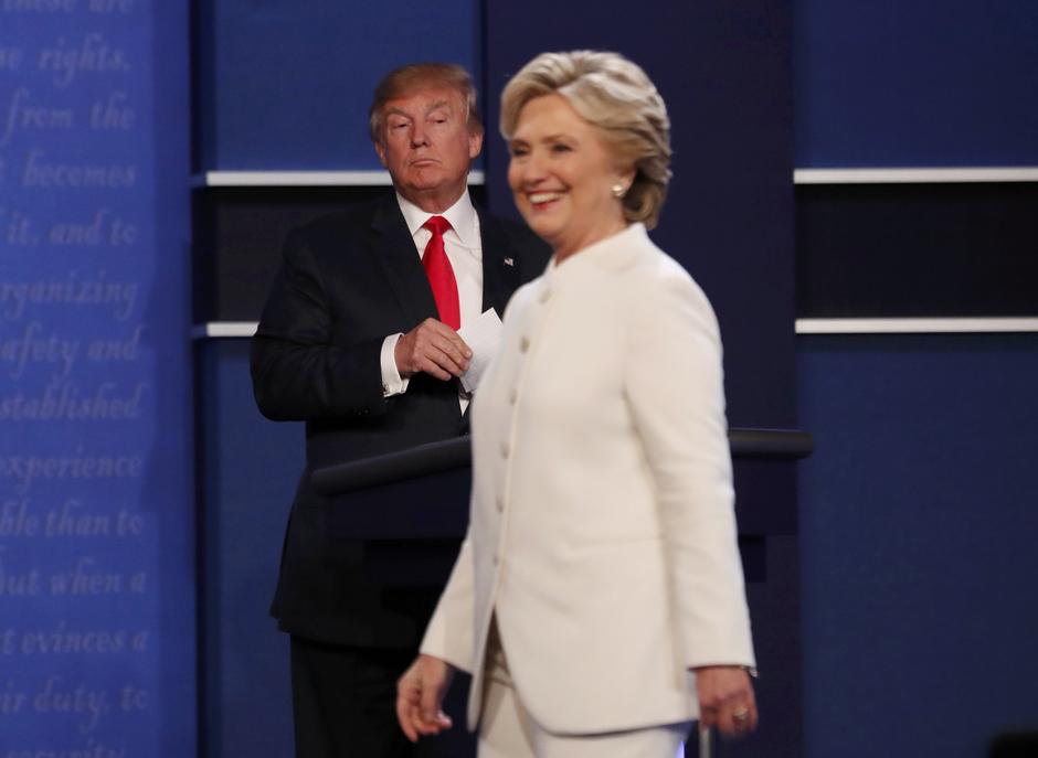 Debata Hillary Clinton i Donald Trump | Author: REUTERS