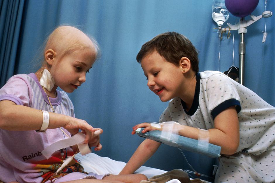 Djeca na kemoterapiji | Author: Bill Branson / public domain