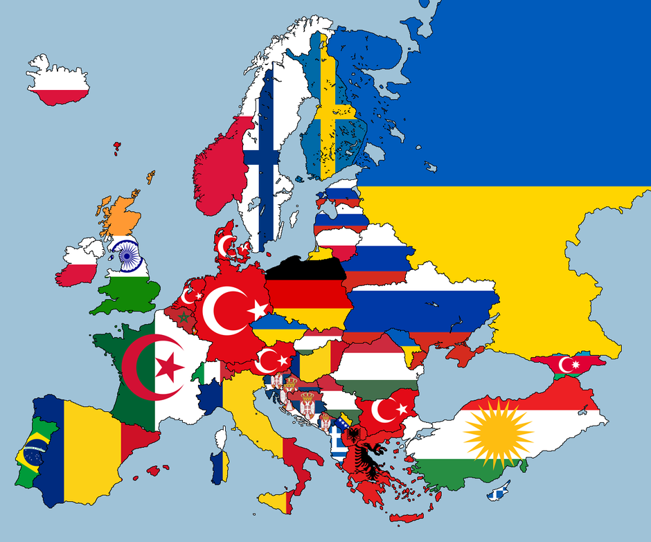 karta europe drzave Srbi su drugi najbrojniji narod u čak četiri države u regiji  karta europe drzave