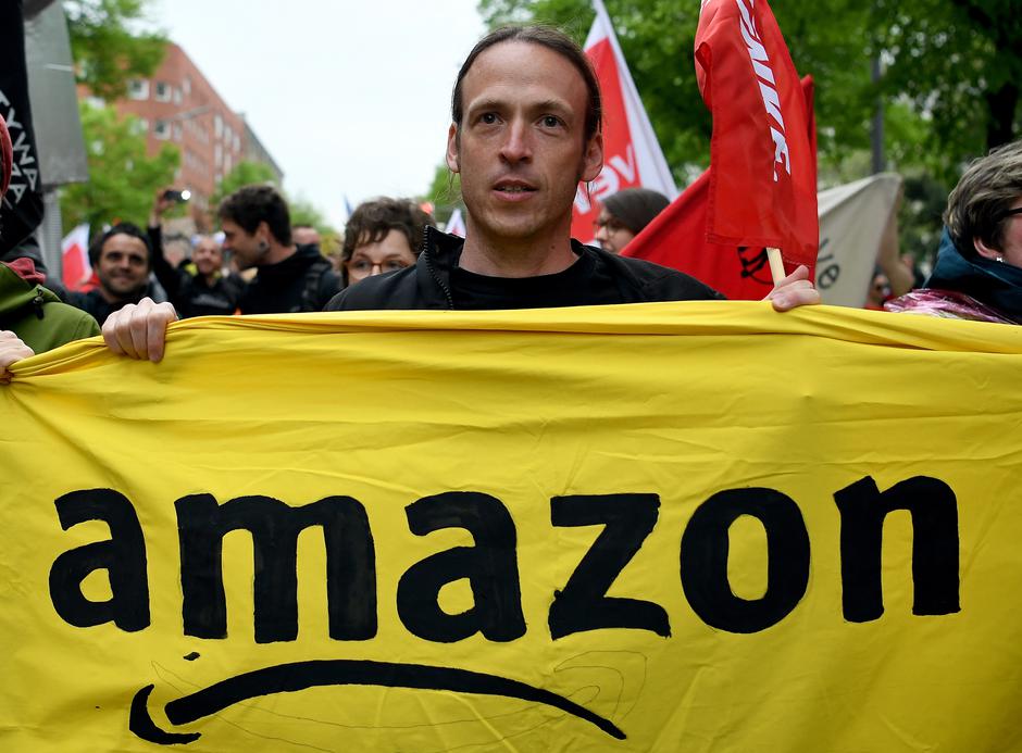Demonstracije protiv Amazona u Berlinu | Author: Britta Pedersen/DPA/PIXSELL